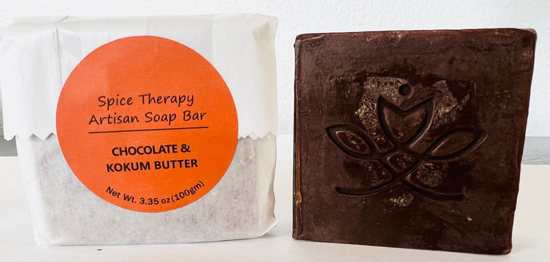 3 Combo Spice Therapy Artisan Soap sets - Chocolate & Kokum Butter/Turmeric & Milk/ Cardamom & Goat's milk