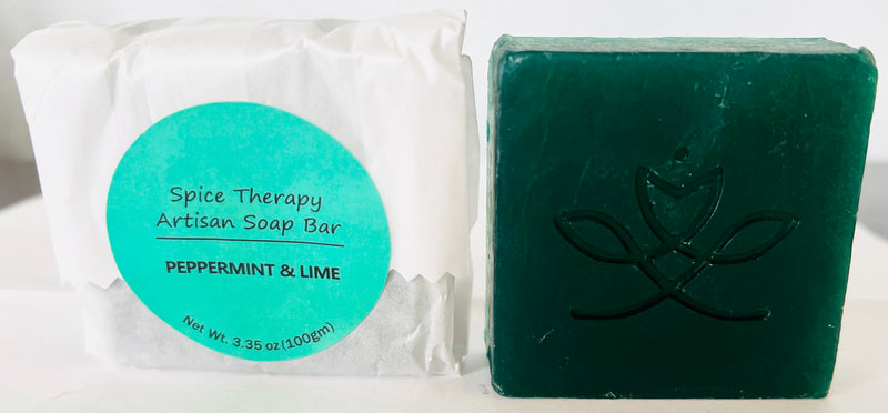 3 Combo Spice Therapy Artisan Soap sets- Peppermint & Lime/ Rose& Nutmeg/ Lavender & Clove