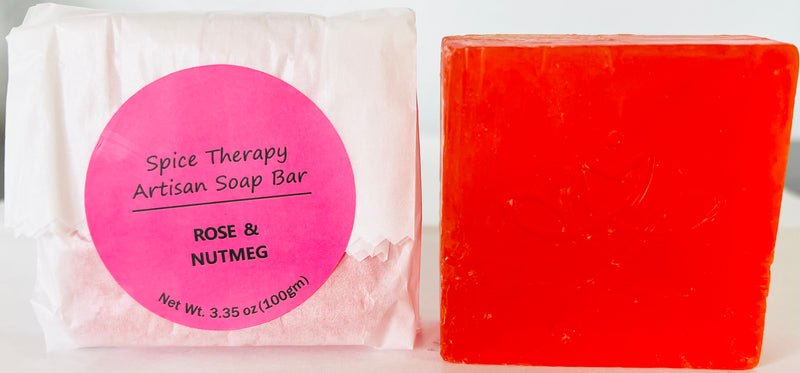 3 Combo Spice Therapy Artisan Soap sets- Peppermint & Lime/ Rose& Nutmeg/ Lavender & Clove