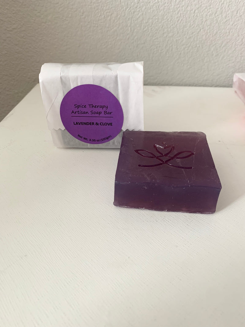 3 Combo Spice Therapy Artisan Soap sets- Peppermint & Lime/ Rose& Nutmeg/ Lavender & Clove